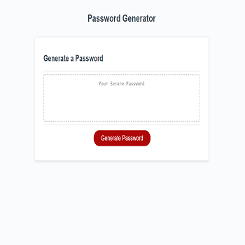 Password Generator